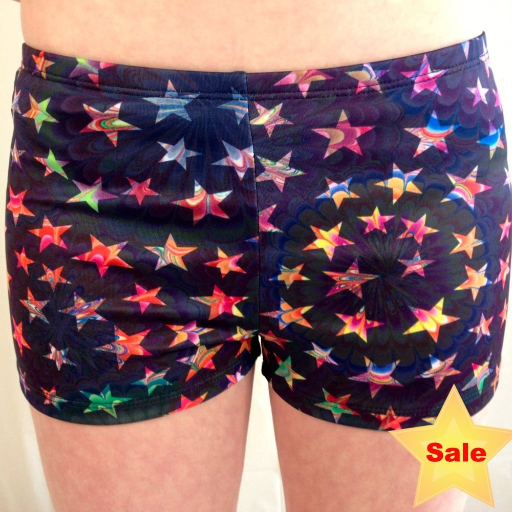 Rainbow Biker Shorts